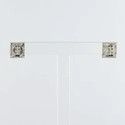 Boucles d'oreilles diamants géométriques