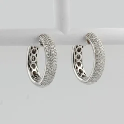 Boucles d'oreilles Diamants