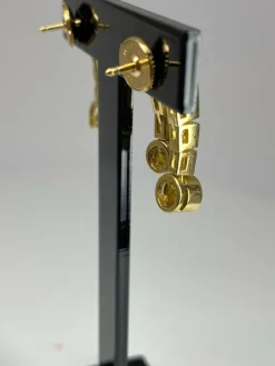 Boucles d’oreilles, diamants