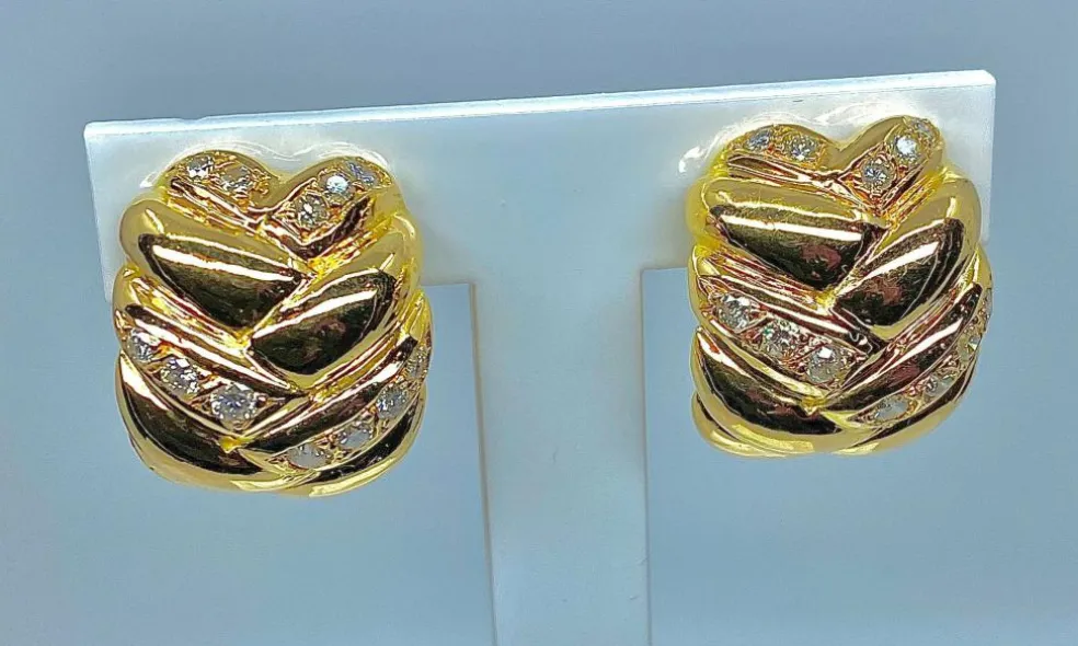 Boucles d’oreilles Diamants