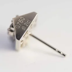 Boucles d'oreilles diamants géométriques