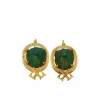 Boucles d'oreilles dormeuses scarabée