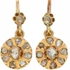 Boucles d'oreilles Dormeuses diamants