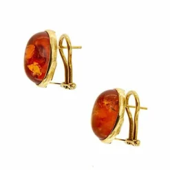 Boucles d'oreilles en ambre