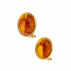 Boucles d'oreilles en ambre