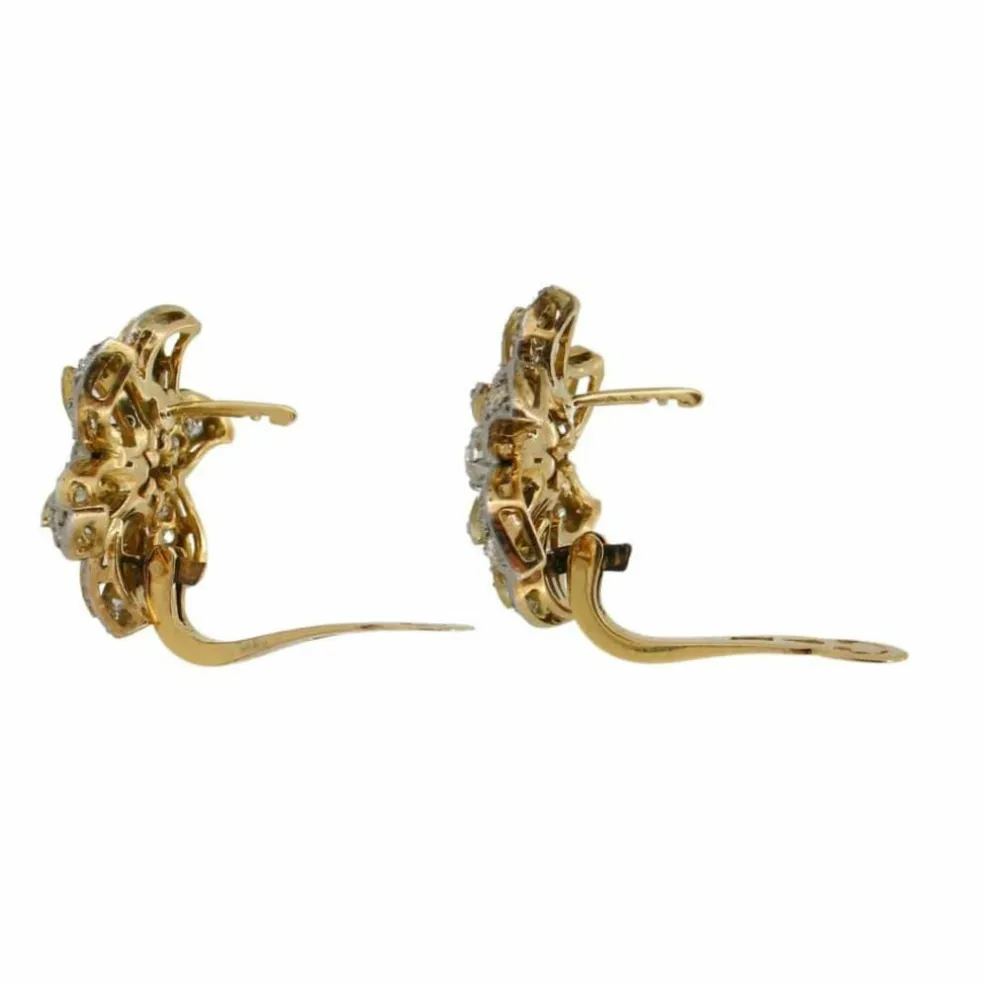 Boucles d'oreilles en diamant