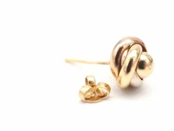 Boucles d'oreilles en or 750 mil