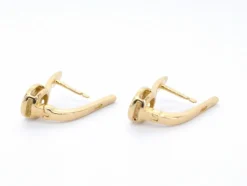 Boucles d'oreilles en or avec diamants