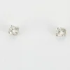 Boucles d'oreilles en Or blanc & diamants