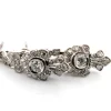 Boucles d'oreilles en or blanc et diamants