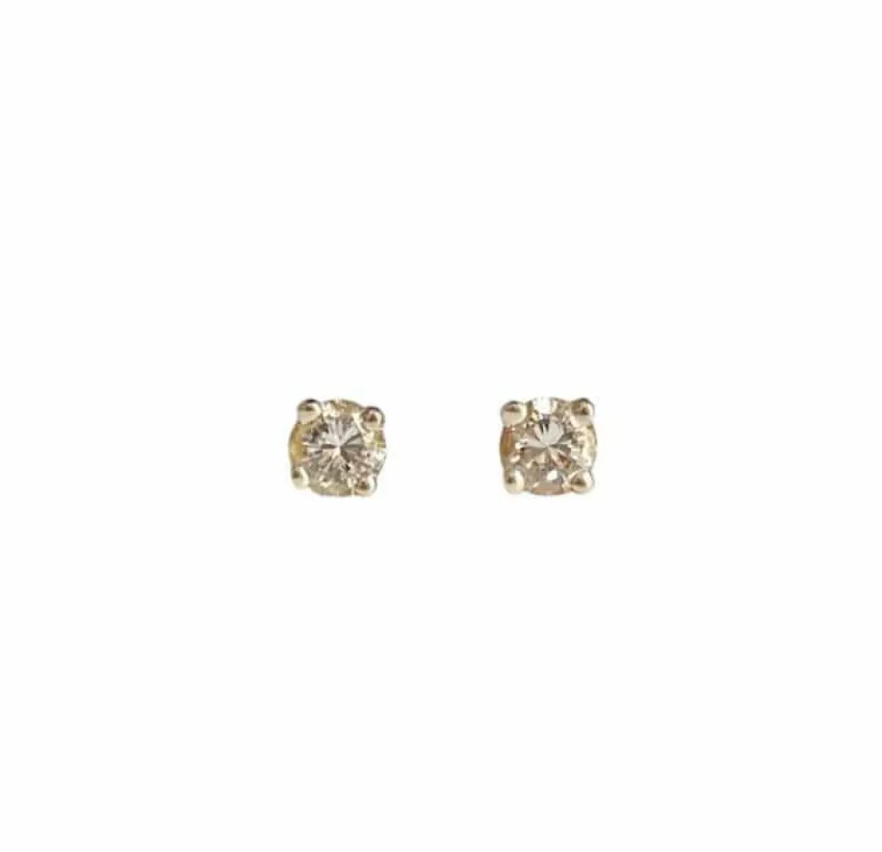 Boucles d’oreilles en or blanc et diamants