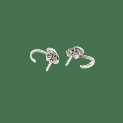 Boucles d'oreilles en or blanc et diamants