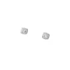 Boucles d'oreilles en or blanc et diamants
