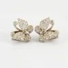 Boucles d'oreilles en Or blanc & diamants