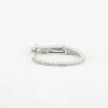 Boucles d'oreilles en Or blanc, diamants