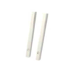 Boucles d'oreilles en or blanc et diamants