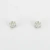 Boucles d'oreilles en Or blanc & diamants
