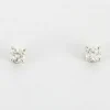 Boucles d'oreilles en Or blanc & diamants