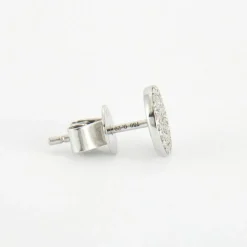 Boucles d'oreilles en Or blanc & diamants