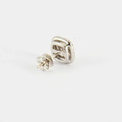 Boucles d'oreilles en Or blanc & diamants