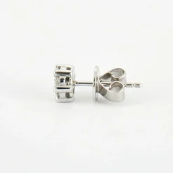 Boucles d'oreilles en Or blanc & diamants
