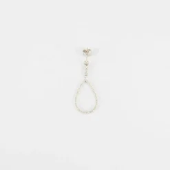 Boucles d'oreilles en Or blanc & diamants