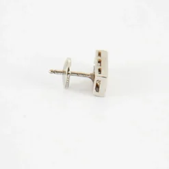 Boucles d'oreilles en Or blanc & diamants