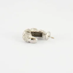 Boucles d'oreilles en Or blanc & diamants
