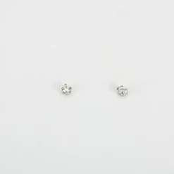 Boucles d'oreilles en Or blanc, Diamants