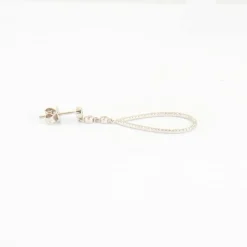 Boucles d'oreilles en Or blanc & diamants