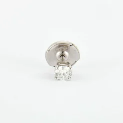 Boucles d'oreilles en Or blanc & diamants