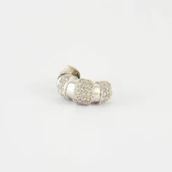 Boucles d'oreilles en Or blanc & diamants