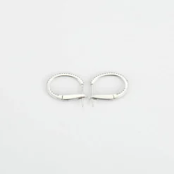 Boucles d'oreilles en Or blanc, diamants