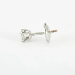 Boucles d'oreilles en Or blanc & diamants