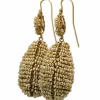 Boucles d'oreilles en or et perles anciennes