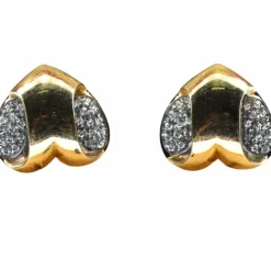 Boucles d'oreilles en or et diamants des années 1960