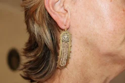 Boucles d'oreilles en or et perles anciennes