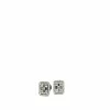 Boucles d'oreilles en or jaune 18 carats et diamants