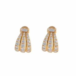 Boucles d'oreilles en or jaune