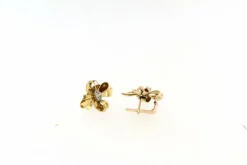 Boucles d'oreilles en Or jaune & Diamants