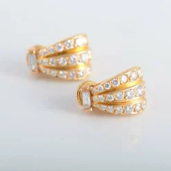 Boucles d'oreilles en or jaune