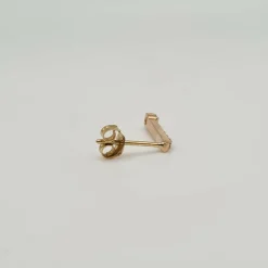 Boucles d'oreilles en Or rose serties de diamants