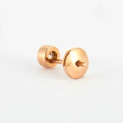 Boucles d'oreilles en Or rose & diamants