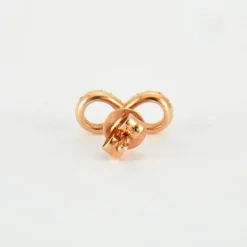 Boucles d'oreilles en Or rose & diamants