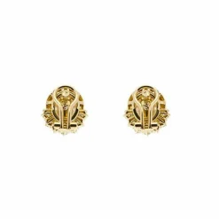 Boucles d'oreilles en perles et diamants