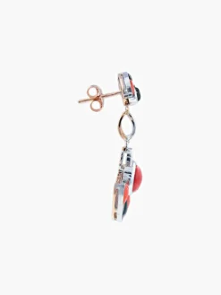 Boucles d'oreilles Eventails