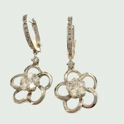 BOUCLES D'OREILLES FLEURS