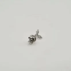 Boucles d'oreilles fleurs or blanc diamants