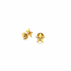Boucles d'oreilles forme étoile