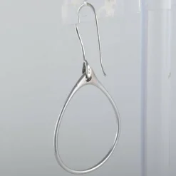 Boucles d'oreilles Goutte ajourée Diamants